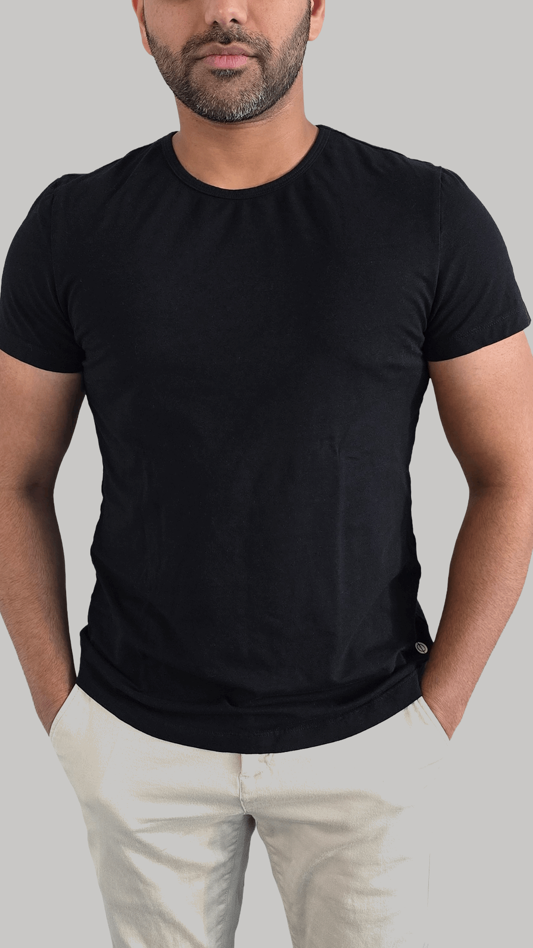 Drøn Intent Tee tailored athletic fit. Enhances your physique.