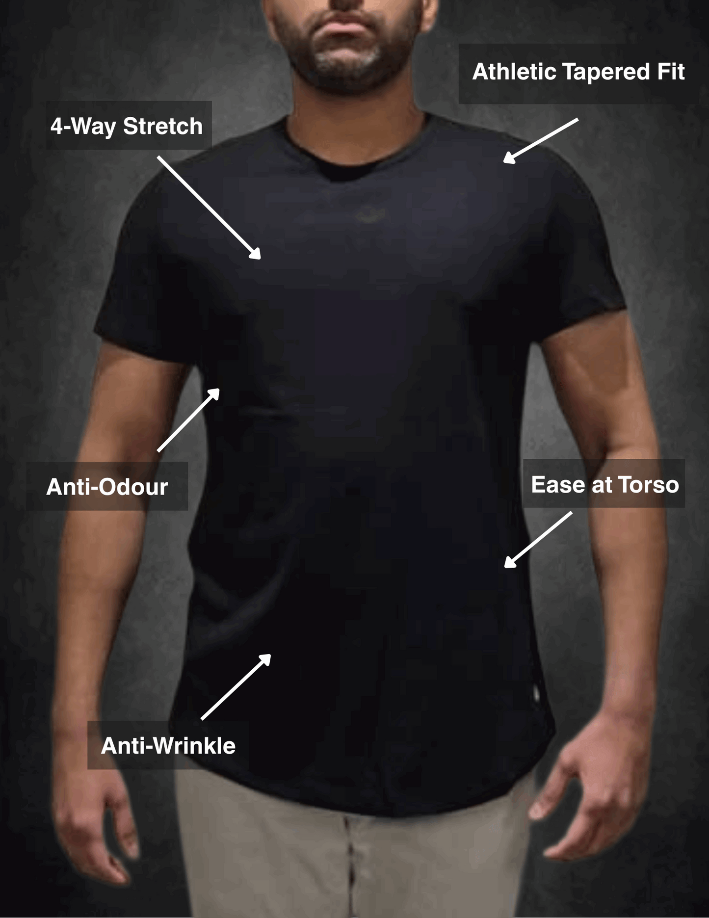 Drøn Intent Tee (Bamboo-Cotton)